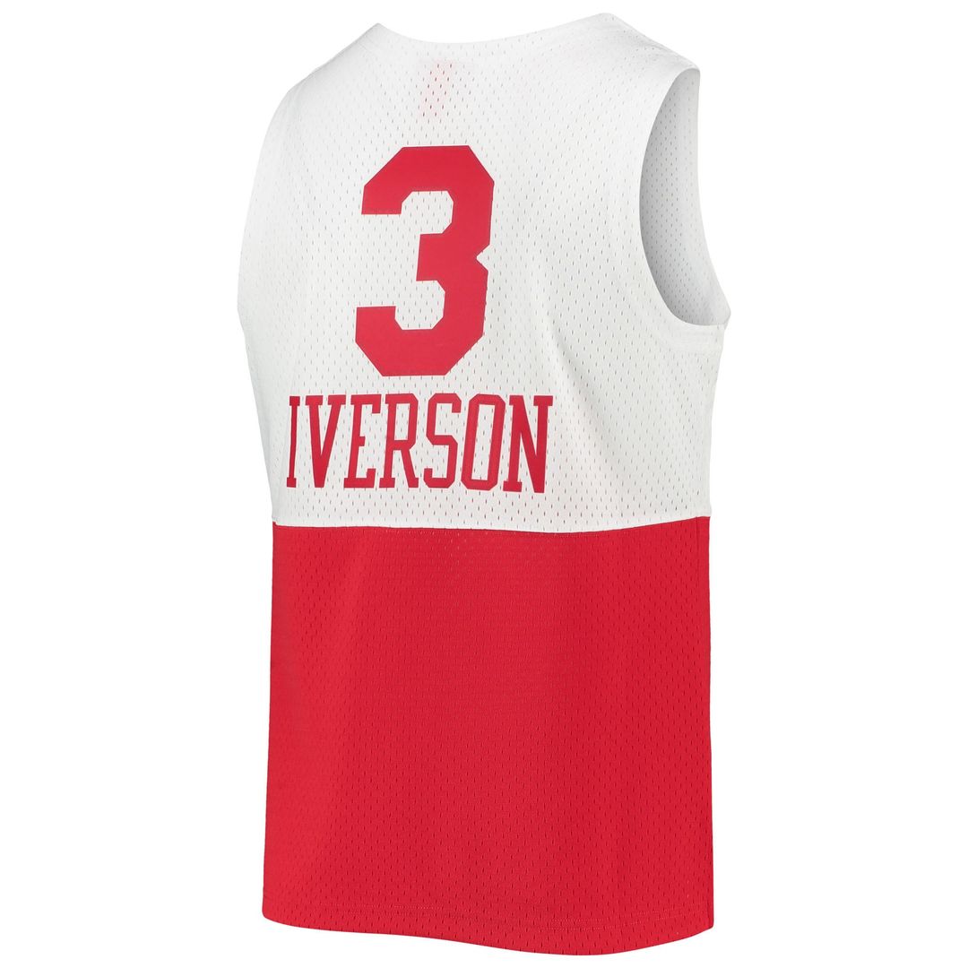 Allen Iverson Philadelphia 76ers Mitchell & Ness 2003/ 2004 Hardwood Classics Swingman Jersey - White | NBA Fan Gear