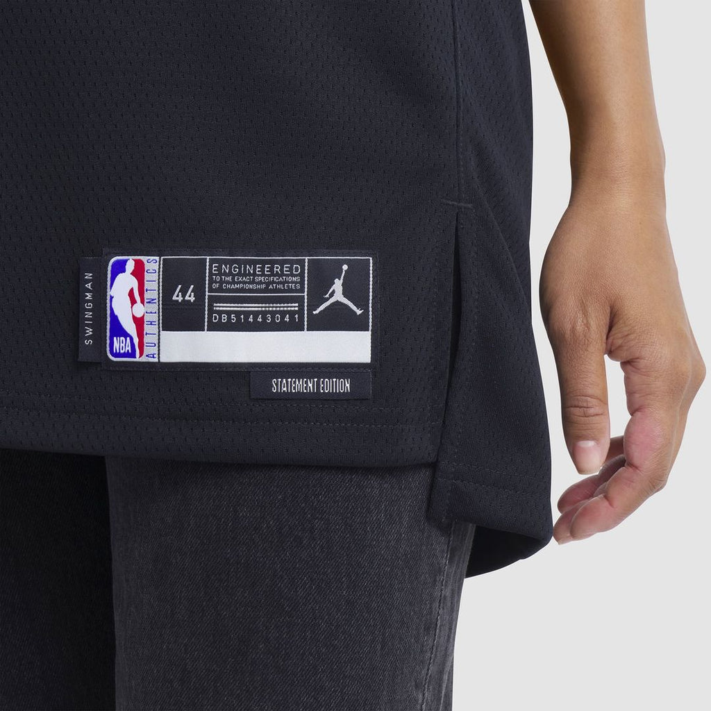 Jaylen Brown Boston Celtics Jordan Brand Unisex Swingman Jersey - Statement Edition - Black | NBA Fan Gear