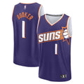 Devin Booker Phoenix Suns Fanatics Youth Fast Break Replica Player Jersey - Icon Edition - Purple | NBA Fan Gear