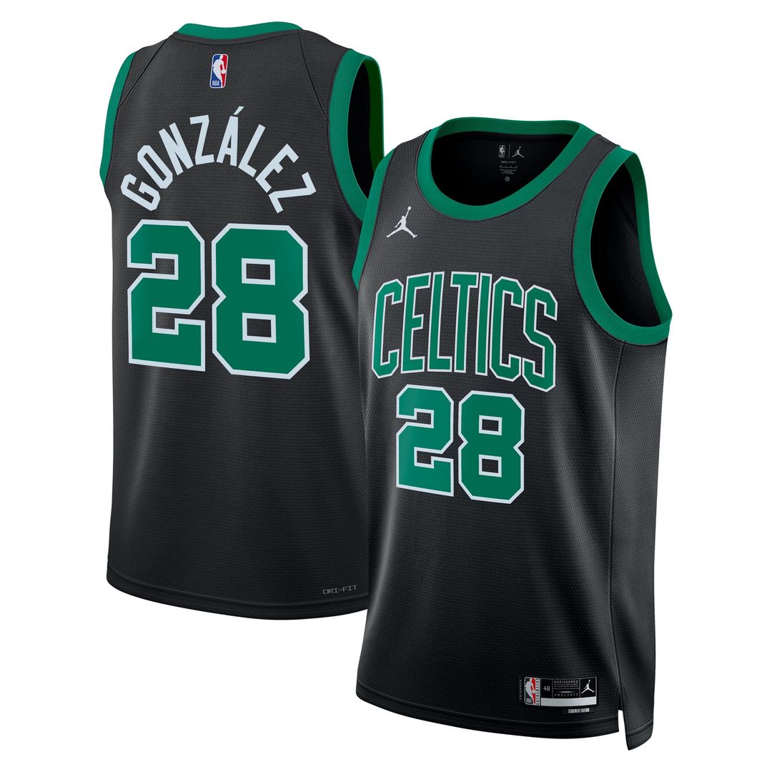 Hugo González Boston Celtics Jordan Brand Unisex Swingman Jersey - Black - Statement Edition | NBA Fan Gear
