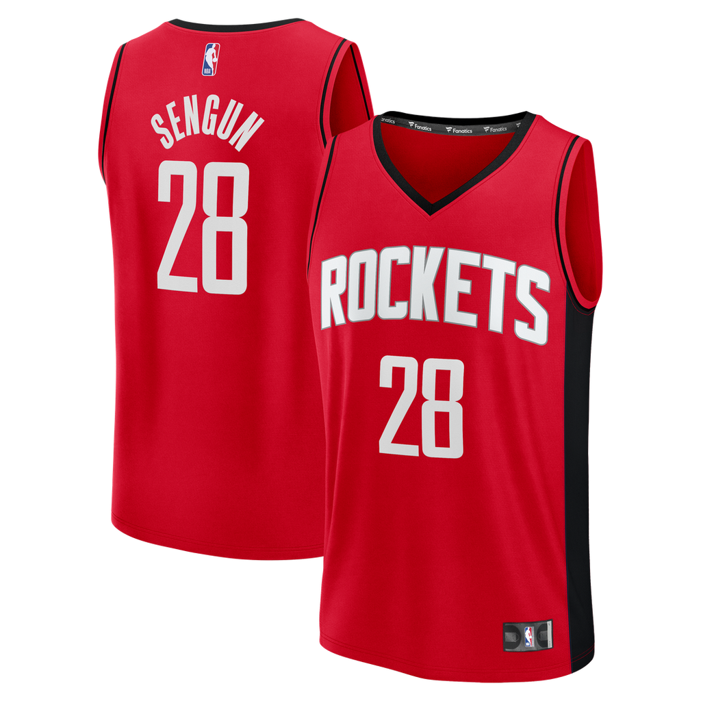 Alperen Şengün Houston Rockets Fanatics Fast Break Replica Jersey - Red - Icon Edition | NBA Fan Gear