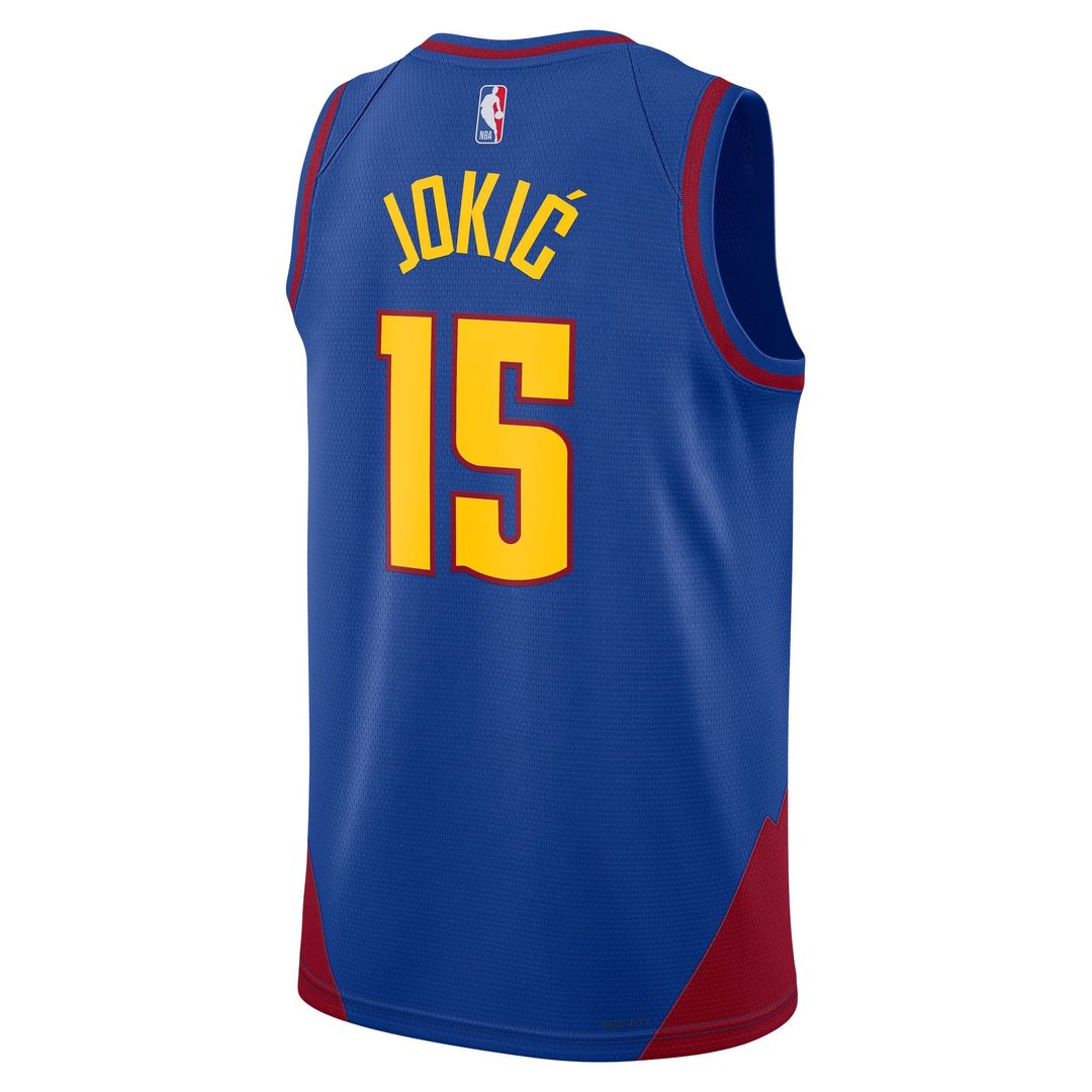 Nikola Jokic Denver Nuggets Jordan Brand Unisex Swingman Jersey - Statement Edition - Blue | NBA Fan Gear