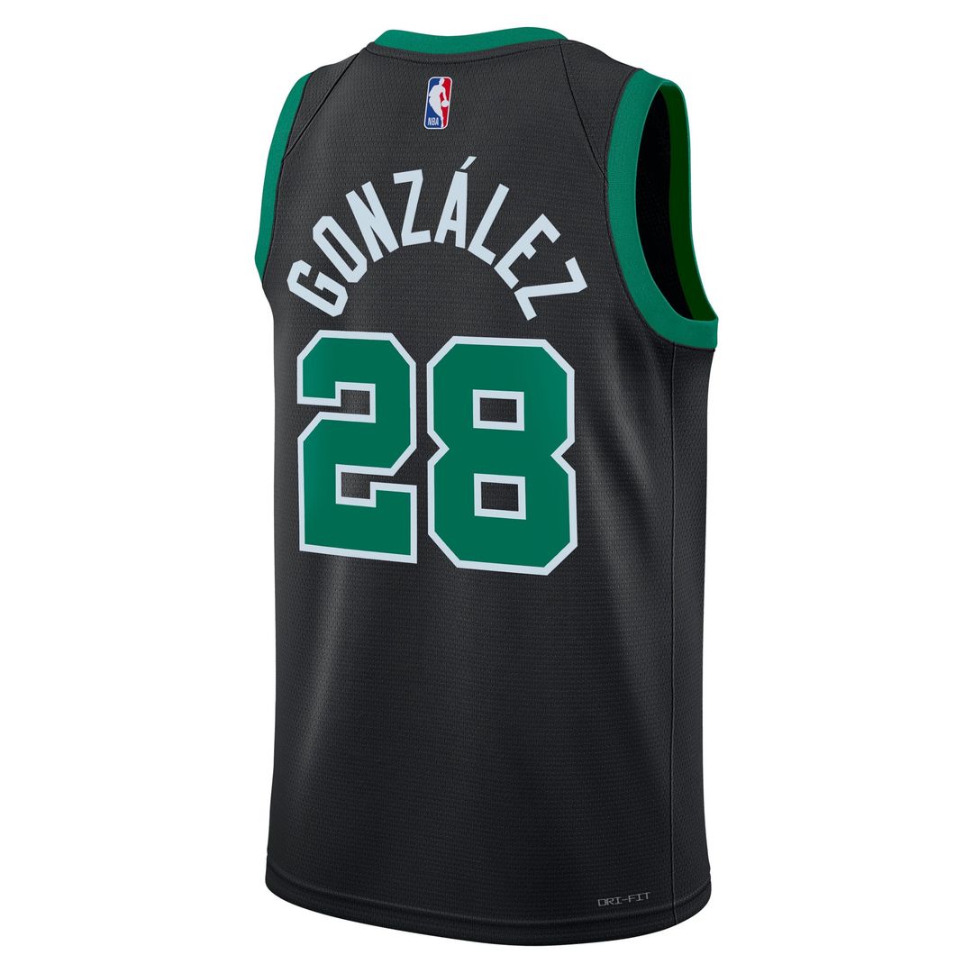 Hugo González Boston Celtics Jordan Brand Unisex Swingman Jersey - Black - Statement Edition | NBA Fan Gear