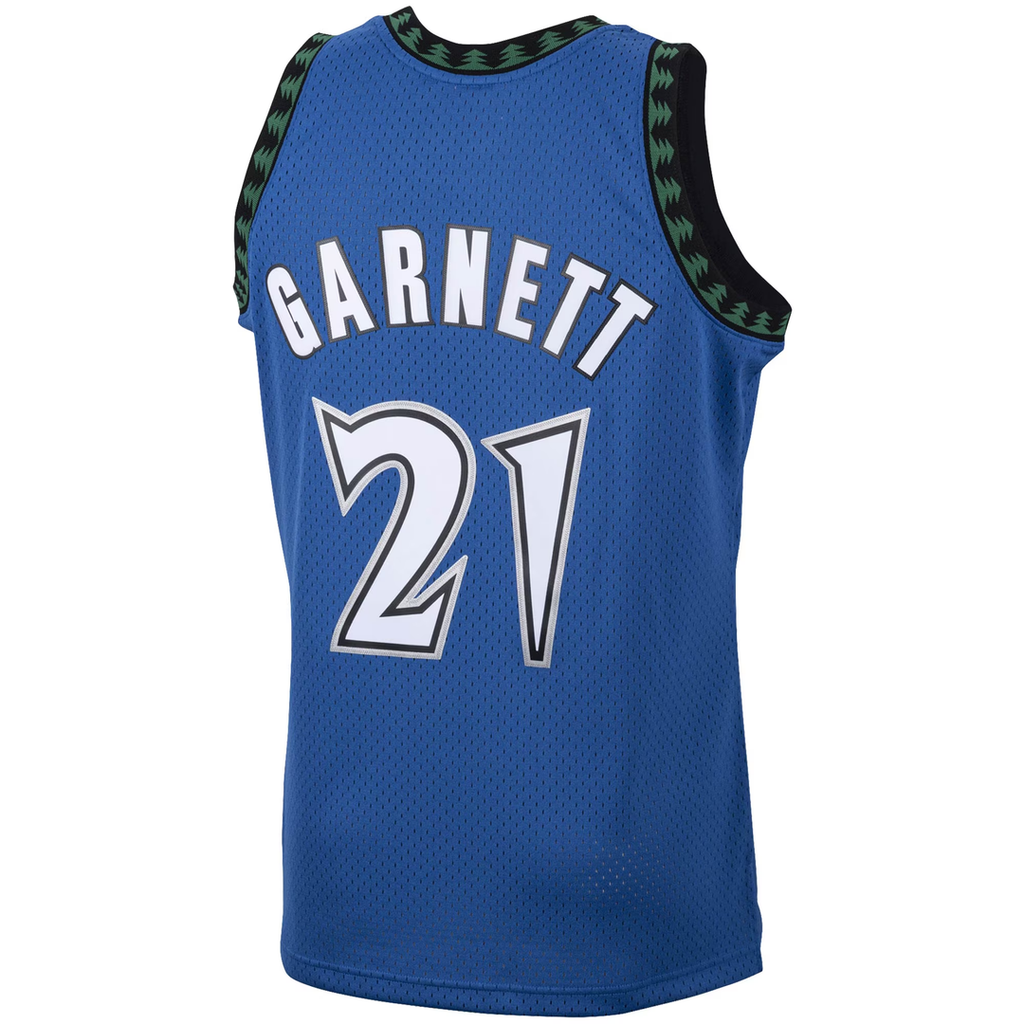 Kevin Garnett Minnesota Timberwolves Mitchell & Ness Big & Tall 2003/ 04 Hardwood Classics Swingman Jersey - Blue | NBA Fan Gear