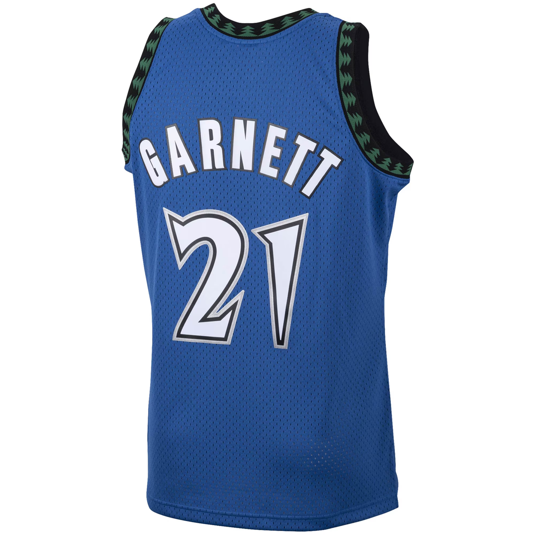 Kevin Garnett Minnesota Timberwolves Mitchell & Ness Big & Tall 2003/ 04 Hardwood Classics Swingman Jersey - Blue | NBA Fan Gear