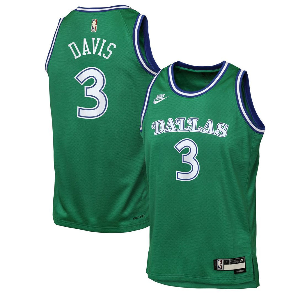 Anthony Davis Dallas Mavericks Nike Youth Swingman Jersey - Classic Edition - Green | NBA Fan Gear
