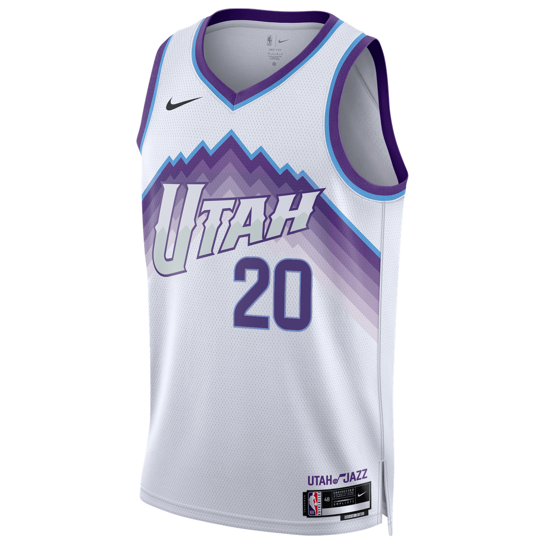 Jaren Jackson Jr. Utah Jazz Nike Unisex Swingman Jersey - Association Edition - White | NBA Fan Gear
