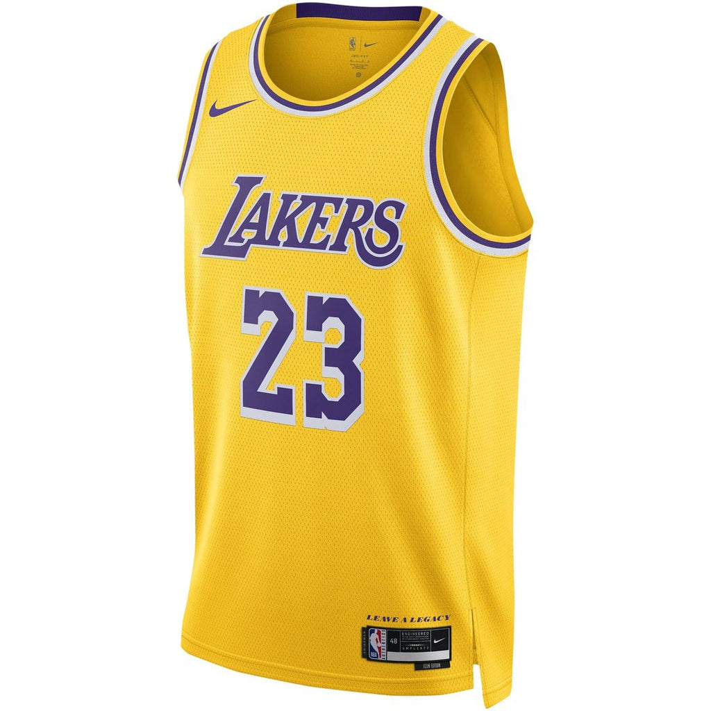 LeBron James Los Angeles Lakers Nike Unisex Swingman Jersey - Icon Edition - Gold | NBA Fan Gear