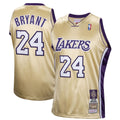 Kobe Bryant Los Angeles Lakers Mitchell & Ness Hall of Fame Class of 2020 #24 Authentic Hardwood Classics Jersey - Gold | NBA Fan Gear