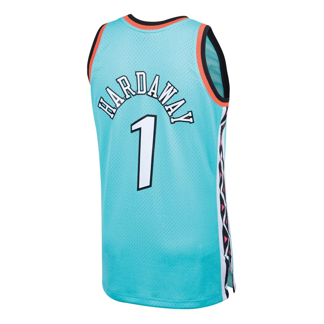 Penny Hardaway 1996 NBA All-Star Game Mitchell & Ness Hardwood Classics Swingman Jersey - Teal | Fan Gear