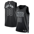Brooklyn Nets Jordan Brand Unisex 2022/ 23 Swingman Custom Jersey - Statement Edition - Black | NBA Fan Gear