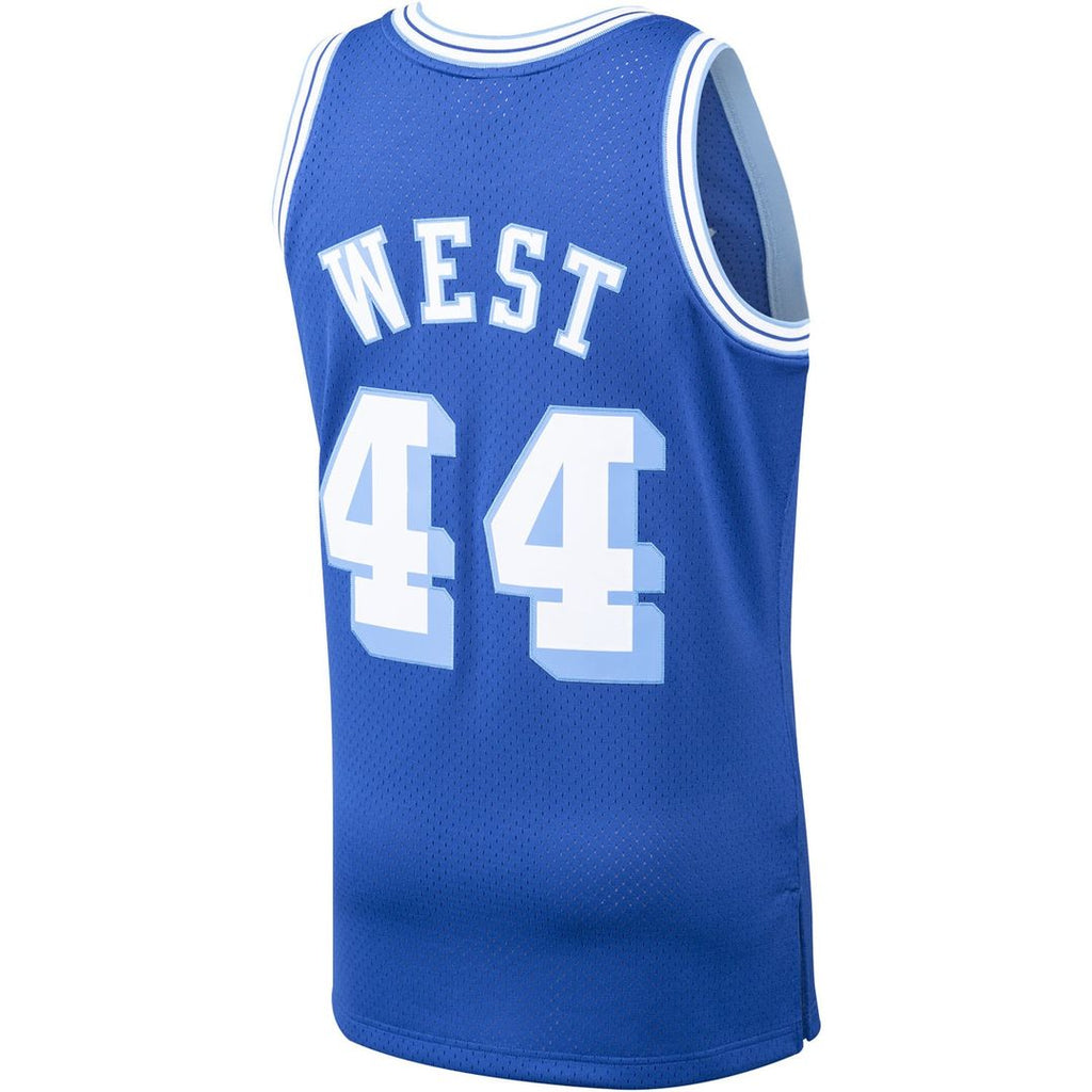 Jerry West Los Angeles Lakers Mitchell & Ness Hardwood Classics Swingman Jersey - Royal | NBA Fan Gear