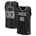 San Antonio Spurs Fanatics Fast Break Custom Replica Jersey - Black - Statement Edition | NBA Fan Gear