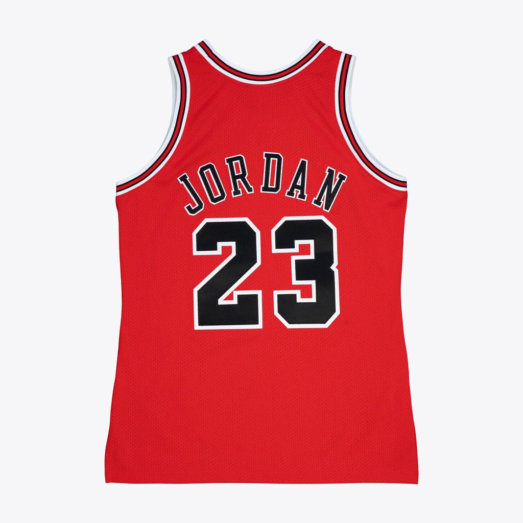 Michael Jordan Chicago Bulls Mitchell & Ness 1997-98 Authentic Jersey - Red | NBA Fan Gear