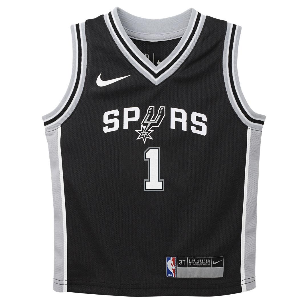 Victor Wembanyama San Antonio Spurs Nike Infant Swingman Jersey - Icon Edition - Black | NBA Fan Gear