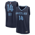 Zach Edey Memphis Grizzlies Fanatics Fast Break Replica Jersey - Icon Edition - Navy | NBA Fan Gear