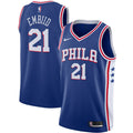 Joel Embiid Philadelphia 76ers Nike 2019/ 2020 Swingman Jersey - Icon Edition - Royal | NBA Fan Gear