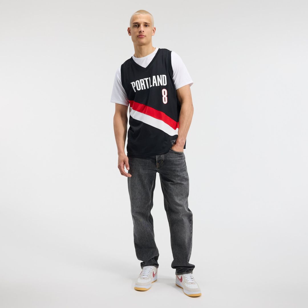 Deni Avdija Portland Trail Blazers Fanatics Fast Break Replica Jersey - Icon Edition - Black | NBA Fan Gear