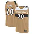 Alex Sarr Washington Wizards Fanatics Youth Fast Break Jersey - City Edition - Gold | NBA Fan Gear