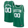 Boston Celtics Fanatics Fast Break Custom Jersey - Icon Edition - Kelly Green | NBA Fan Gear