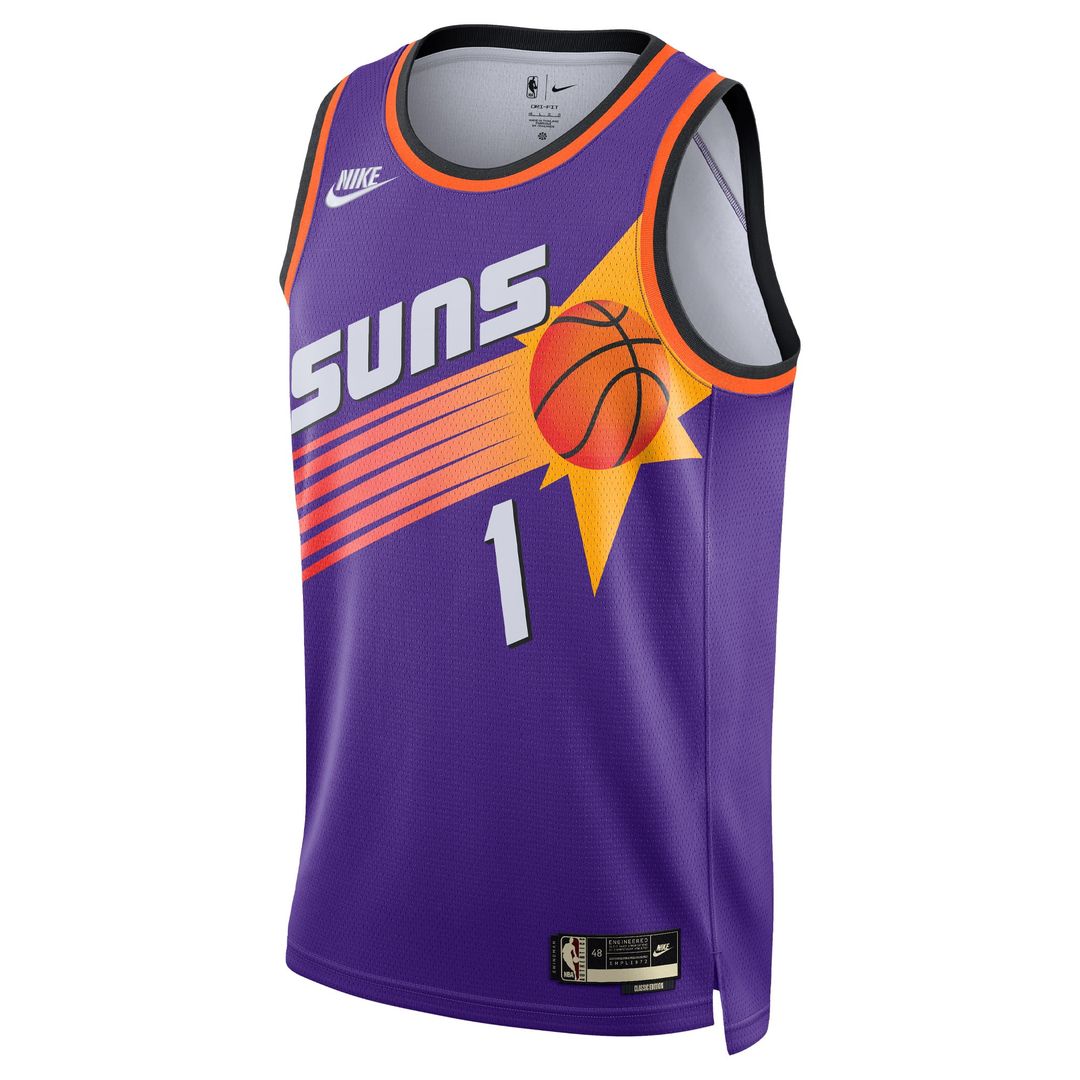 Devin Booker Phoenix Suns Nike Swingman Jersey - Classic Edition - Purple | NBA Fan Gear