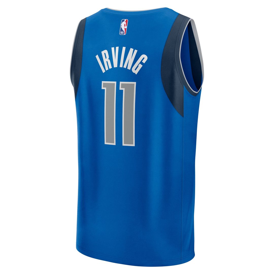 Kyrie Irving Dallas Mavericks Fanatics Fast Break Replica Player Jersey - Icon Edition - Blue | NBA Fan Gear