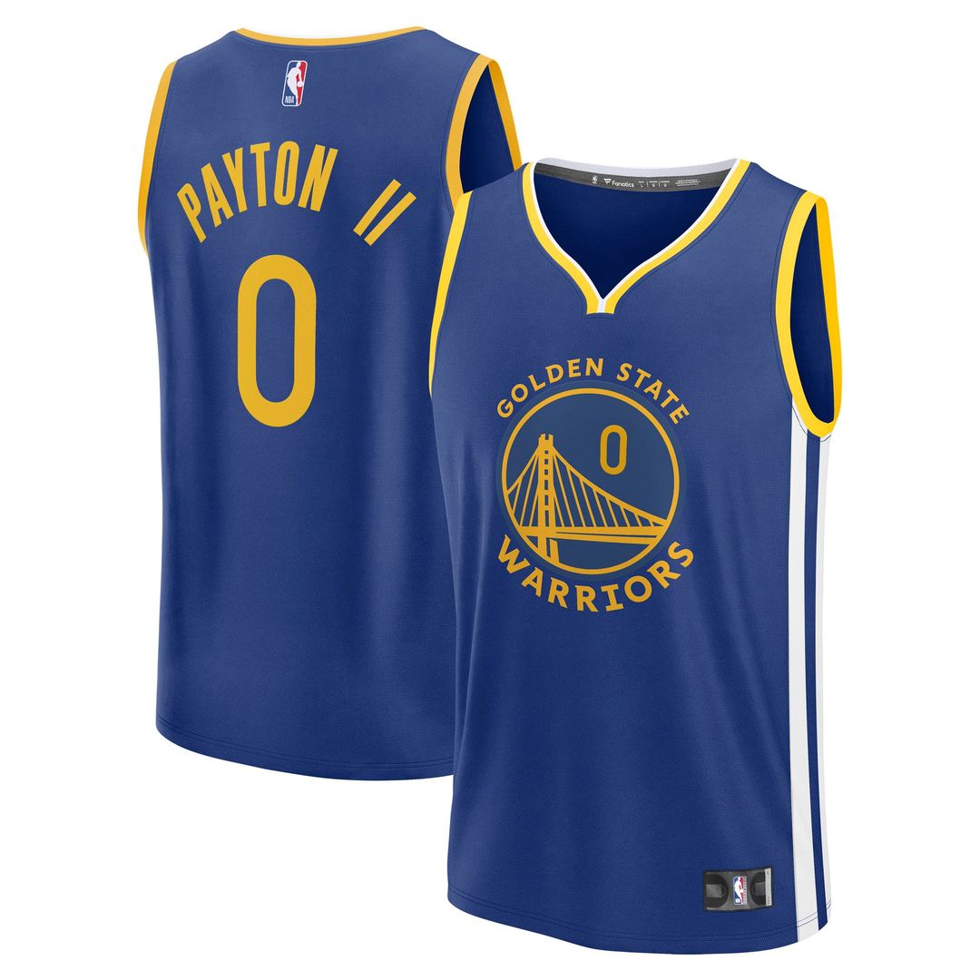 Gary Payton II Golden State Warriors Fanatics Fast Break Replica Player Jersey - Icon Edition - Royal | NBA Fan Gear