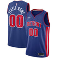 Detroit Pistons Nike Swingman Custom Jersey Blue - Icon Edition | NBA Fan Gear