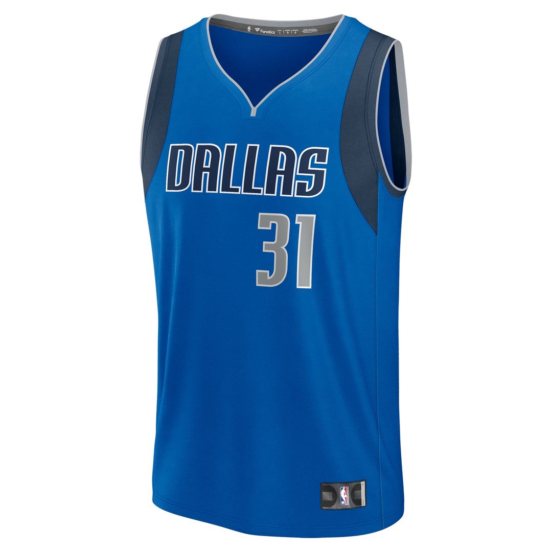 Klay Thompson Dallas Mavericks Fanatics Fast Break Replica Player Jersey - Icon Edition - Blue | NBA Fan Gear