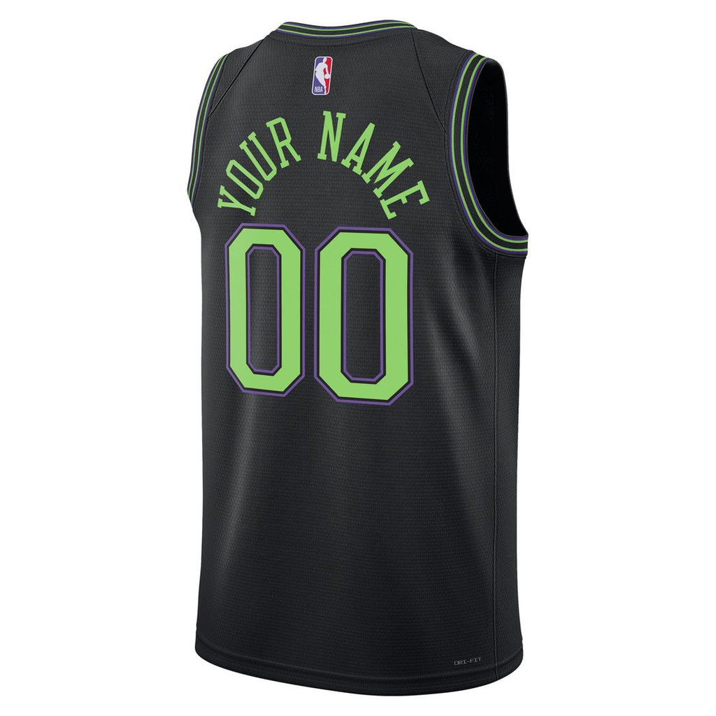 New Orleans Pelicans Nike Unisex 2025/ 26 City Edition Swingman Custom Jersey - Black | NBA Fan Gear