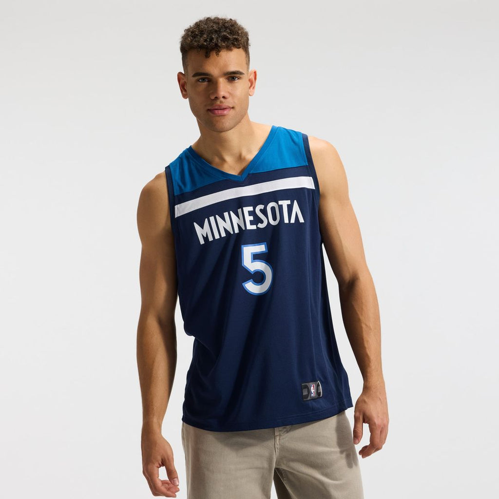 Anthony Edwards Minnesota Timberwolves Fanatics Fast Break Replica Player Jersey - Icon Edition - Navy | NBA Fan Gear