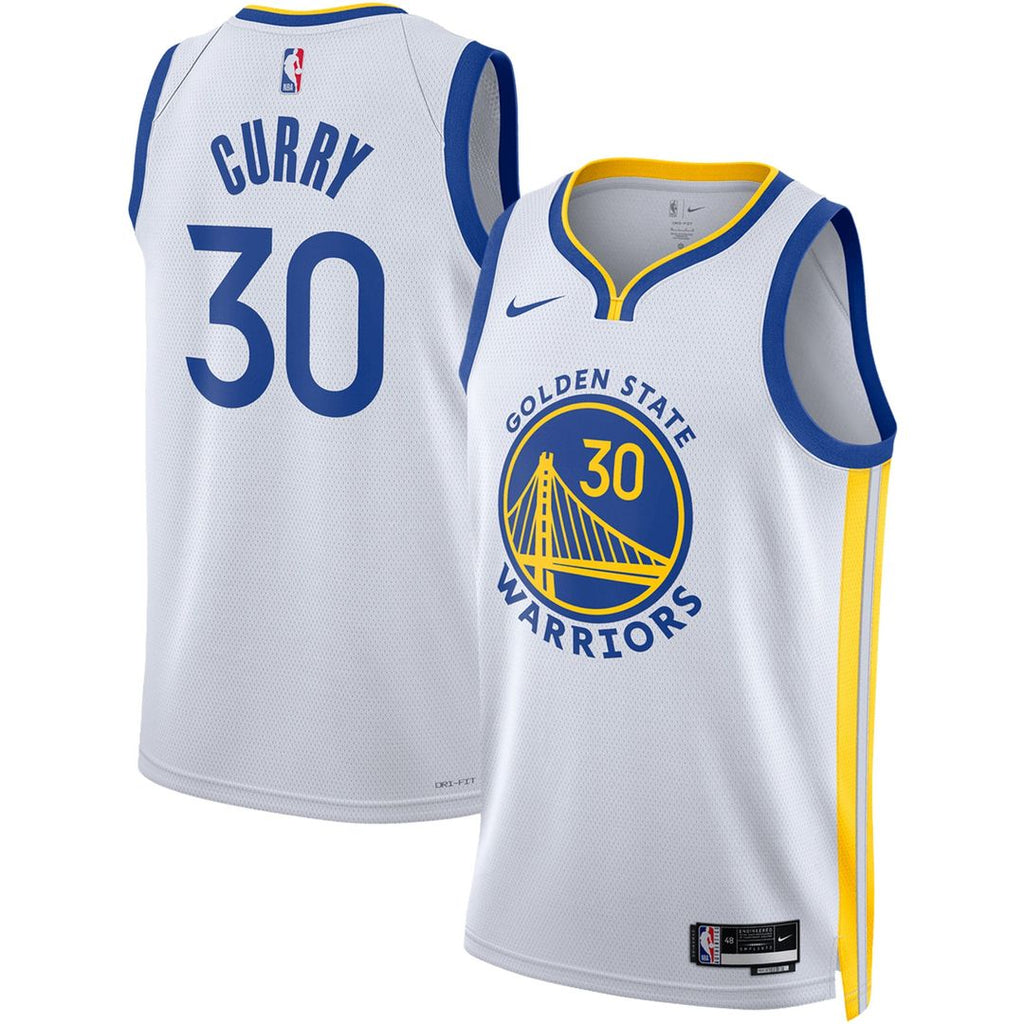 Stephen Curry Golden State Warriors Nike Unisex Swingman Jersey - Association Edition - White | NBA Fan Gear