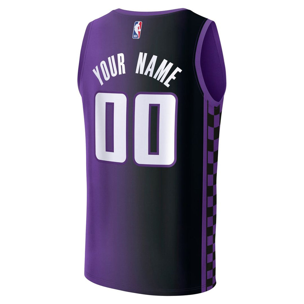 Sacramento Kings Fanatics Fast Break Custom Jersey - Association Edition - White | NBA Fan Gear