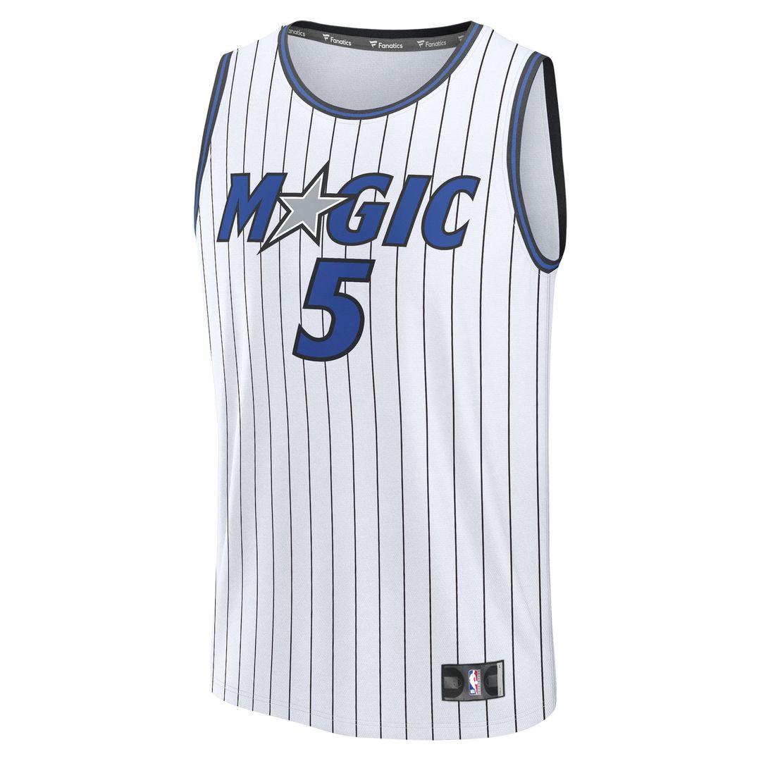 Paolo Banchero Orlando Magic Fanatics Fast Break Replica Player Jersey - Association Edition - White | NBA Fan Gear