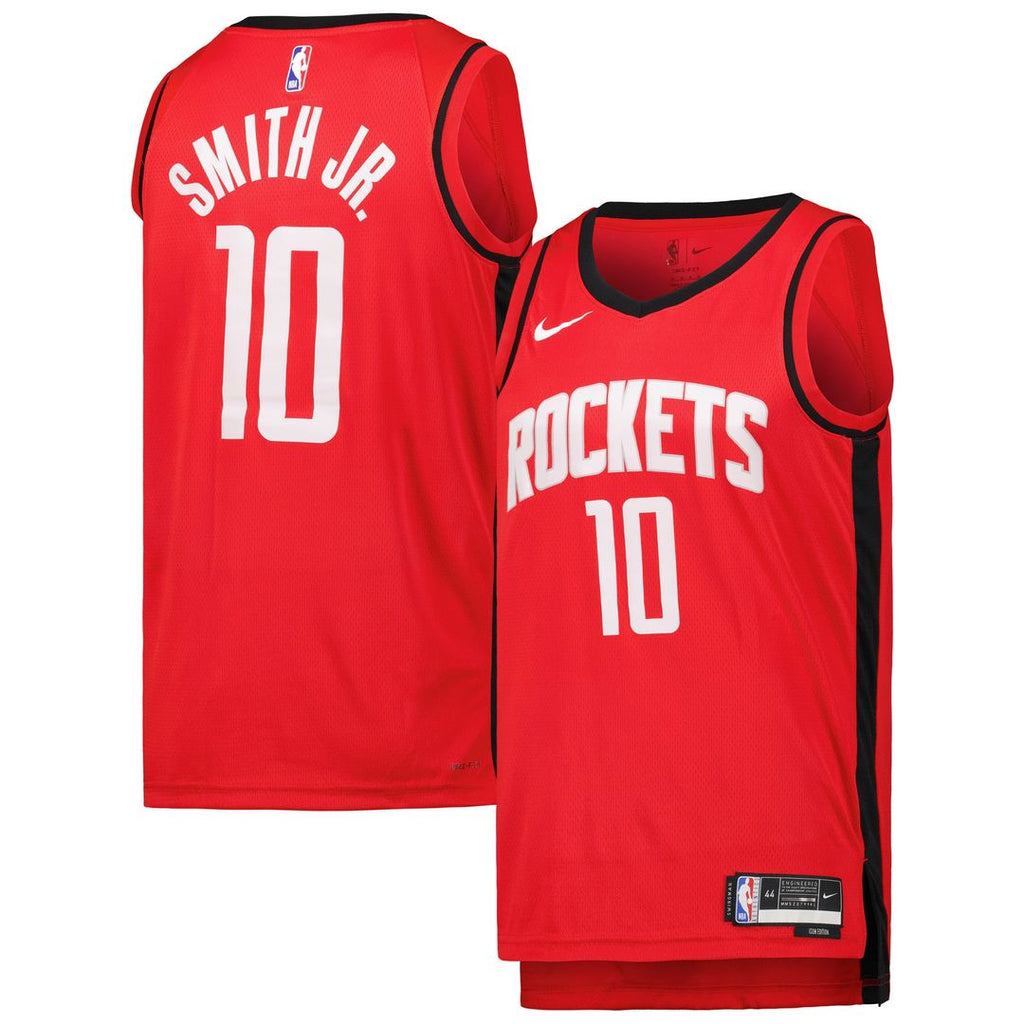 Jabari Smith Jr. Houston Rockets Nike Unisex Swingman Jersey - Icon Edition - Red | NBA Fan Gear