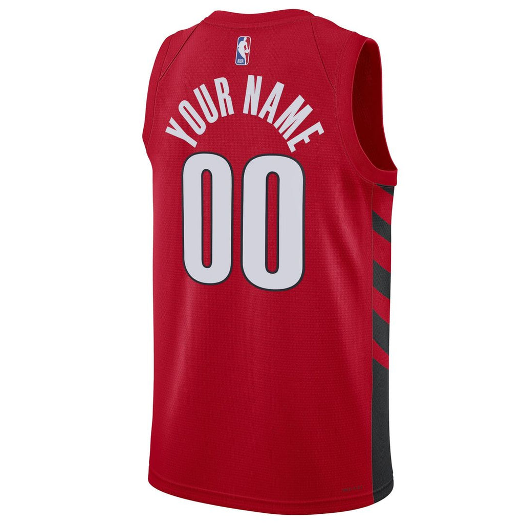 Portland Trail Blazers Jordan Brand Unisex 2022/ 23 Swingman Custom Jersey - Statement Edition - Red | NBA Fan Gear