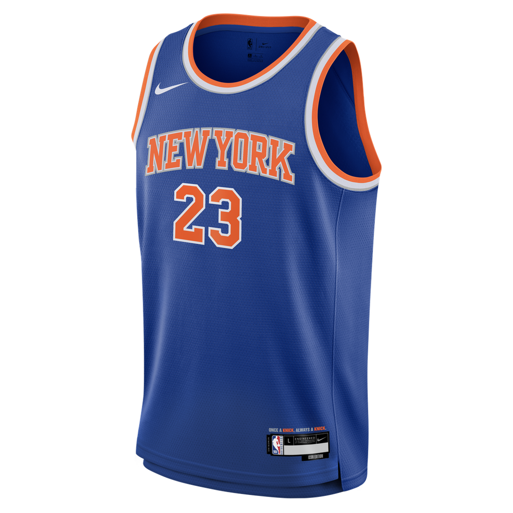 Mitchell Robinson New York Knicks Nike Youth Swingman Jersey - Icon Edition - Blue | NBA Fan Gear