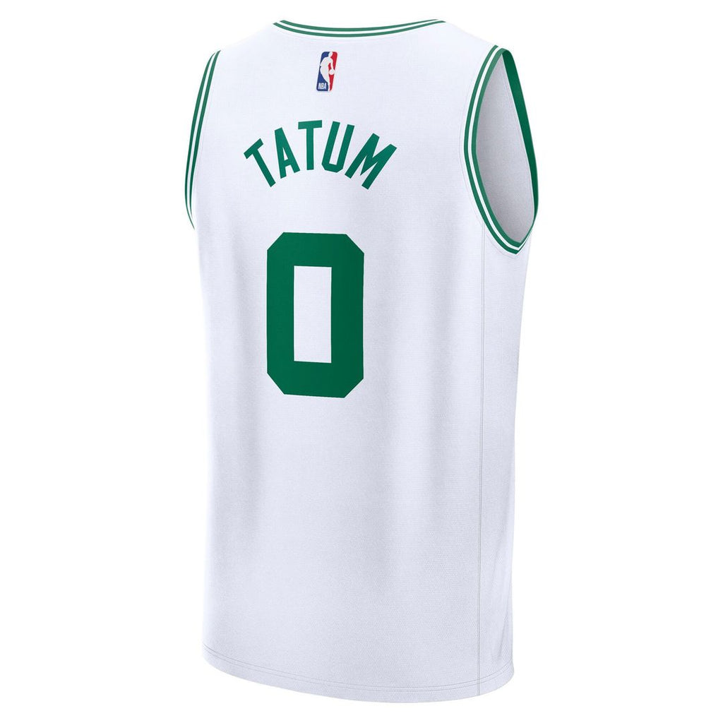 Jayson Tatum Boston Celtics Fanatics Fast Break Replica Player Jersey - Association Edition - White | NBA Fan Gear