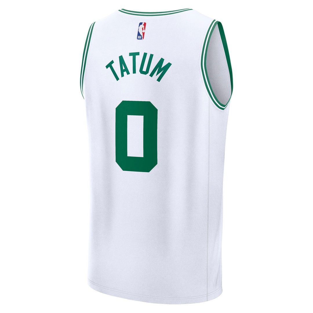 Jayson Tatum Boston Celtics Fanatics Fast Break Replica Player Jersey - Association Edition - White | NBA Fan Gear