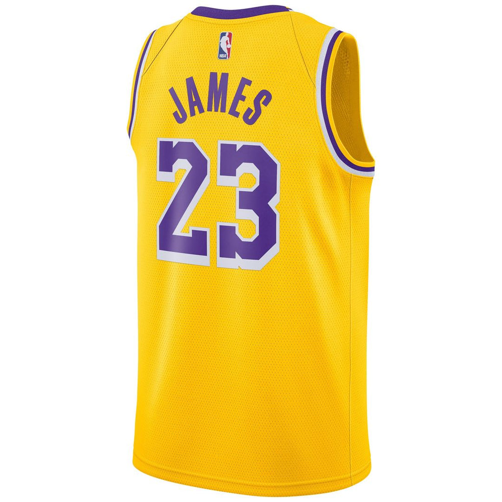 LeBron James Los Angeles Lakers Nike Swingman Player Jersey Gold - Icon Edition | NBA Fan Gear