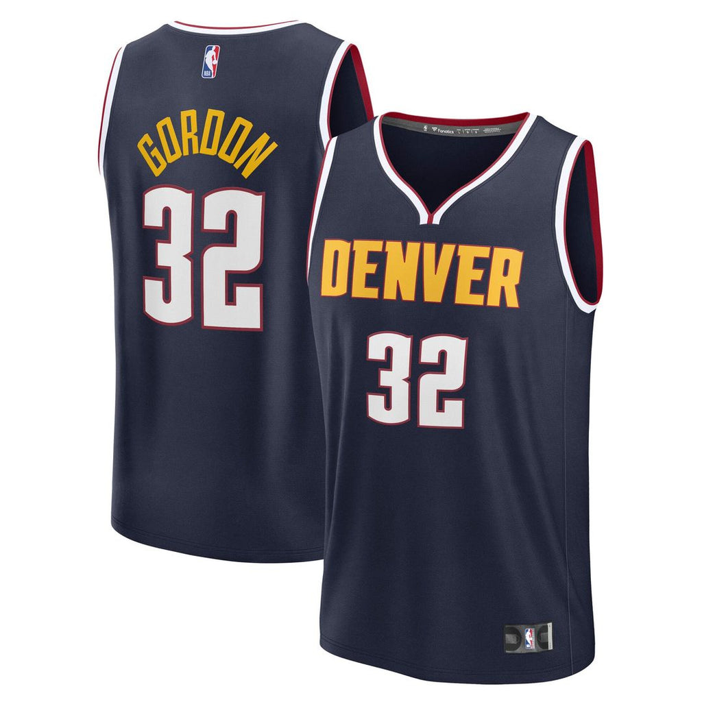 Aaron Gordon Denver Nuggets Fanatics Fast Break Replica Jersey - Navy - Icon Edition | NBA Fan Gear