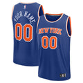 New York Knicks Fanatics Youth Fast Break Custom Replica Jersey - Blue - Icon Edition | NBA Fan Gear