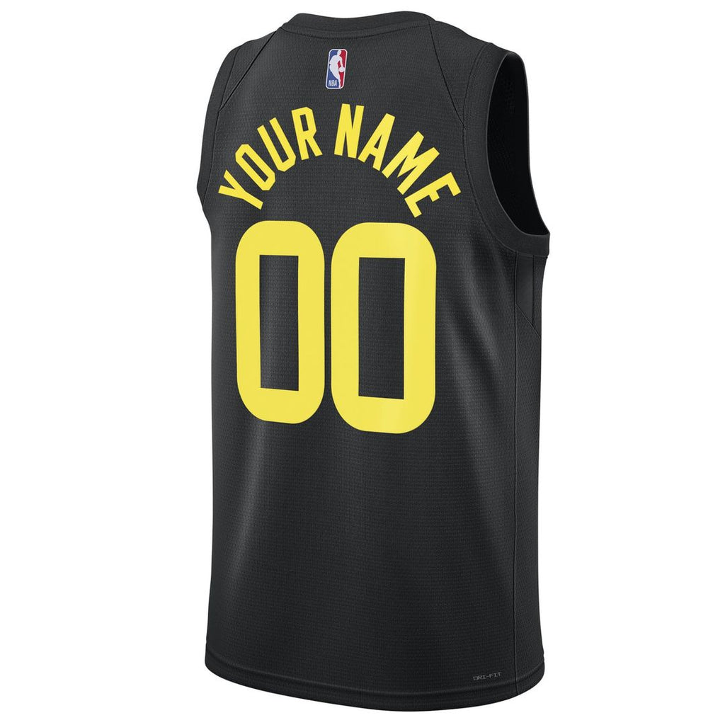 Utah Jazz Jordan Brand Unisex 2022/ 23 Swingman Custom Jersey - Statement Edition - Black | NBA Fan Gear