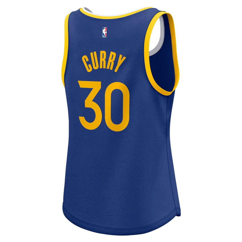 Stephen Curry Golden State Warriors Fanatics Women's Fast Break Player Jersey - Icon Edition - Royal | NBA Fan Gear