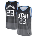 Lauri Markkanen Utah Jazz Fanatics 2025/ 26 City Edition Fast Break Jersey - Black | NBA Fan Gear
