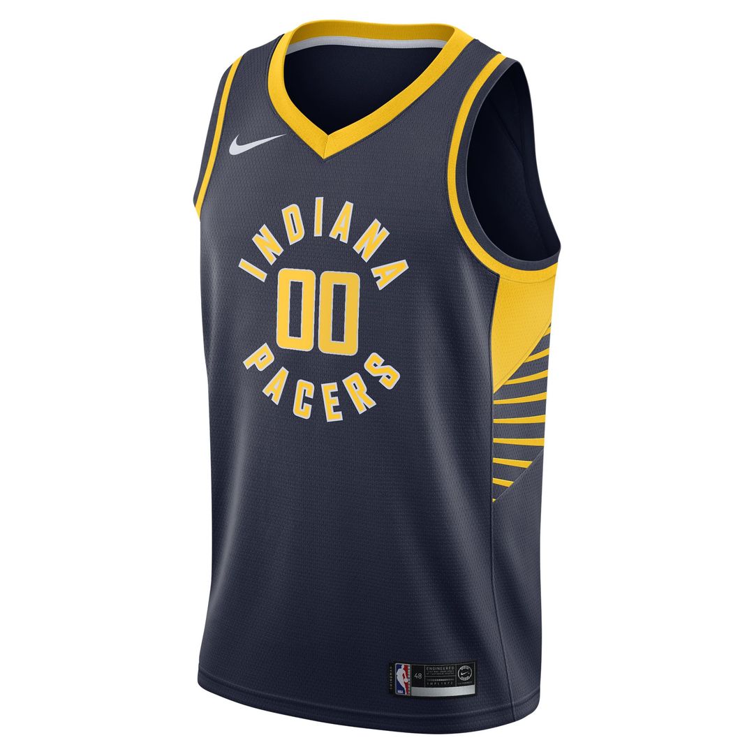 Indiana Pacers Nike 2020/ 21 Swingman Custom Jersey - Icon Edition - Navy | NBA Fan Gear
