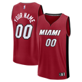 Miami Heat Fanatics Fast Break Custom Jersey - Icon Edition - Red | NBA Fan Gear