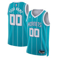 Charlotte Hornets Jordan Brand Unisex Swingman Custom Jersey Teal - Icon Edition | NBA Fan Gear