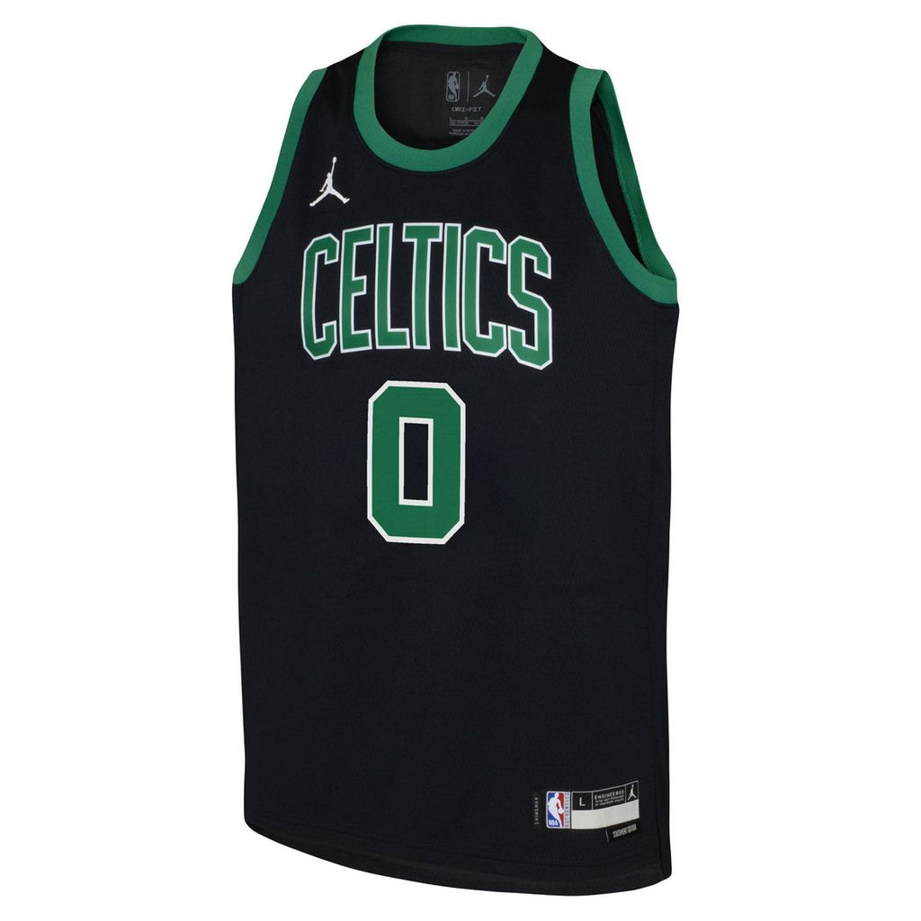Jayson Tatum Boston Celtics Jordan Brand Youth Swingman Jersey - Statement Edition - Black | NBA Fan Gear