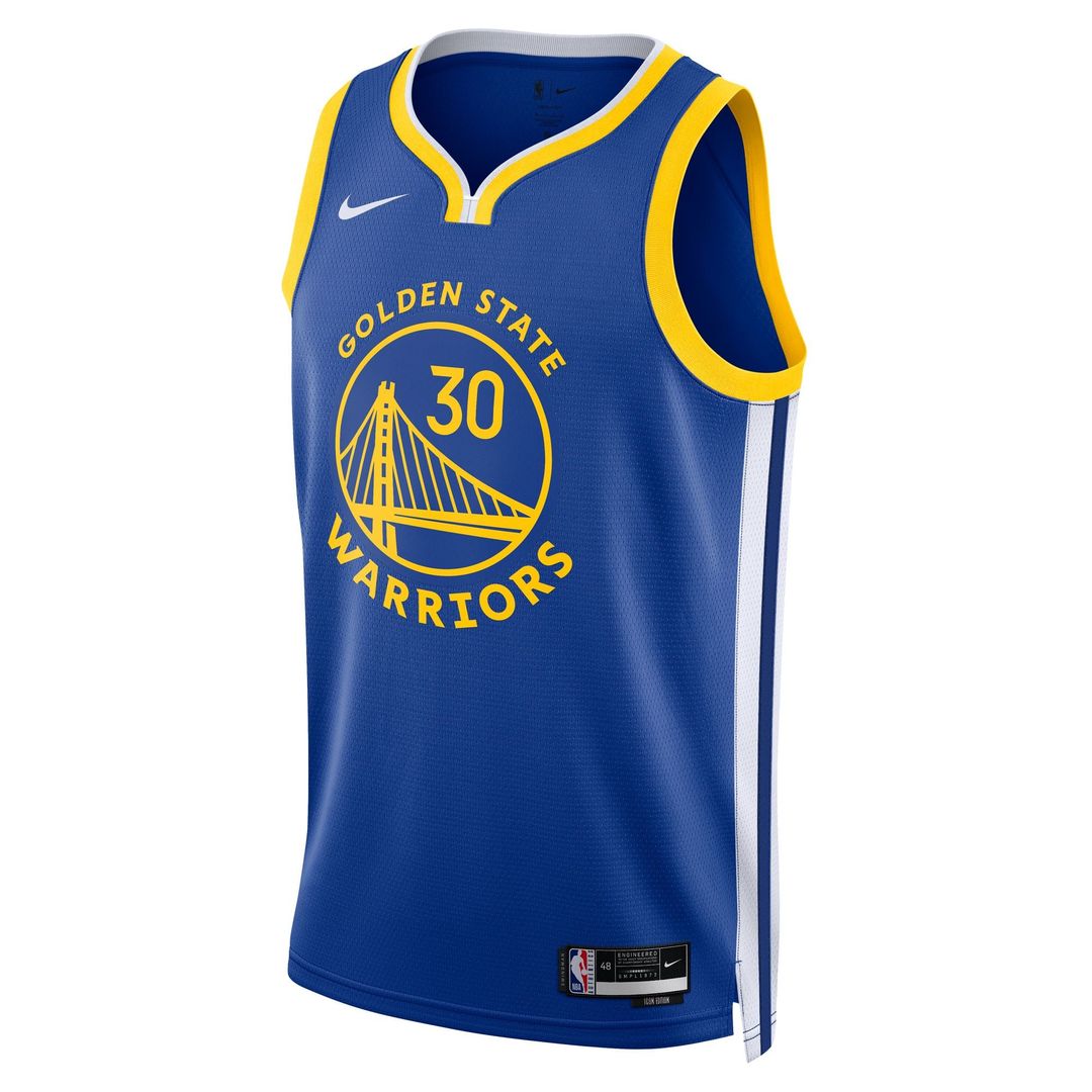 Stephen Curry Golden State Warriors Nike Unisex Swingman Jersey - Icon Edition - Royal | NBA Fan Gear